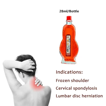 

High Quality Scapulohumeral Periarthritis Treatment Hippocampus Essential Oil for Knee Joint Relaxation Medical Plasters 28ml