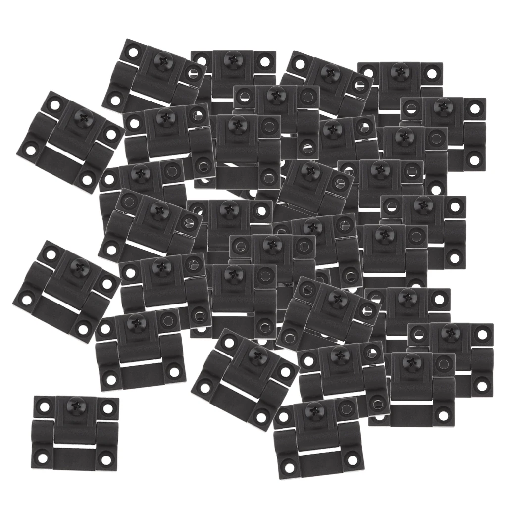 80x Torque Hinge Position Control Replacement for Southco E6-10-301-20 (Black)