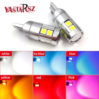 

2 pcs CanBus no error W5W T10 car LED bulb 3030 daytime running light reversing light 186194 12V 6000K white yellow LED