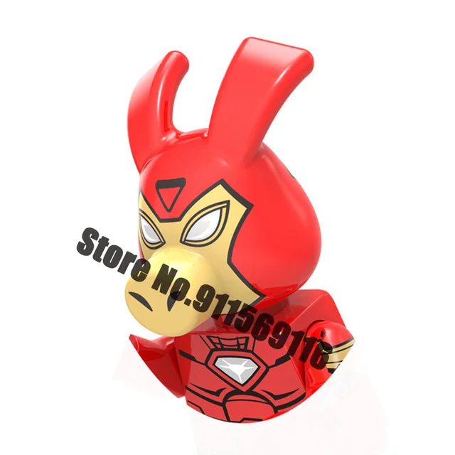 Superhero Iron Man Building Blocks Bricks Pepper Ultron Tony Stark Mark War Machine Action Figures Kids Toys Christmas Gifts H-XP164