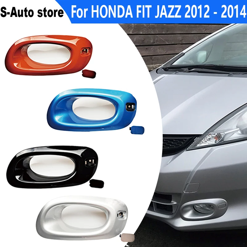 FogLampHoodAutoFrontBumperFogLightFoglightCoverForHONDAFIT