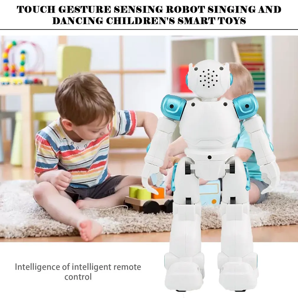 RC пульт дистанционного управления Управление робот Smart действие Прогулка петь танец фигурку жест сенсорные игрушки подарок для детей