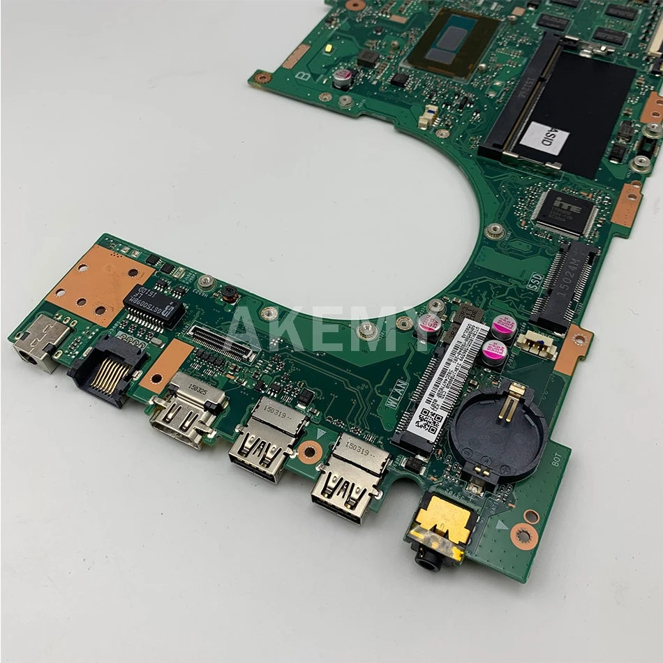 Q502LA I5 5200 процессор 4 Гб материнская плата REV2.0 для For Asus Q502 Q502L Q502LAB ноутбука 60NB01F0 MB6010