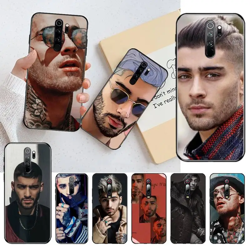 

HPCHCJHM Zayn malik Soft black Phone Case for Redmi Note 8 8A 7 6 6A 5 5A 4 4X 4A Go Pro Plus Prime