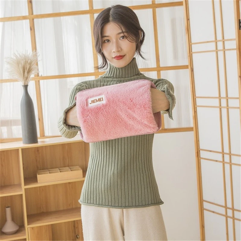 

Rechargeable Hot Water Bottle Electric Hand Warmer Inserted Charging Hot-Water Bag US/EUPlug Calentador De Manos ZK61