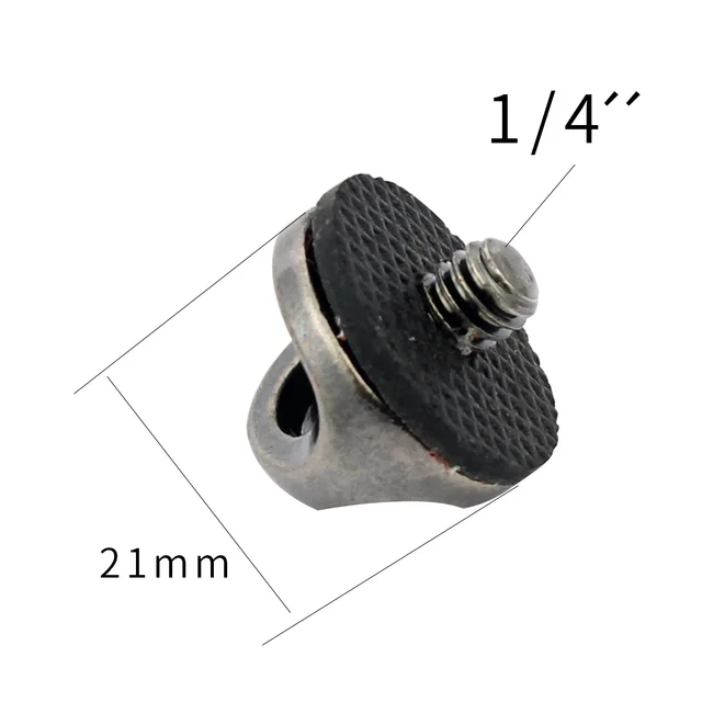 Vis Fixation Appareil Photo Xwell 1/4-20 - Lot 3 Acier Inoxydable Trépied Quick Release
