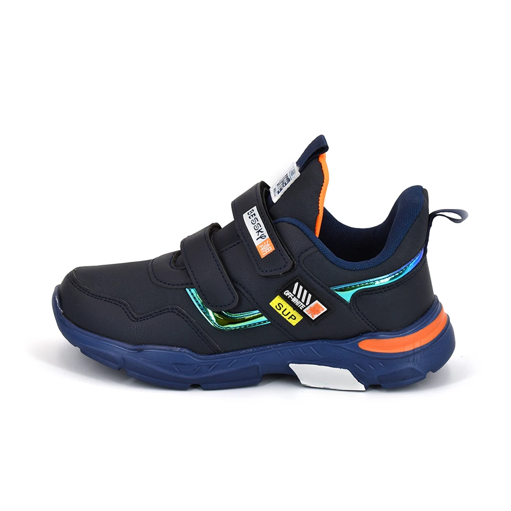 

BESSKY/New Kids Shoes ; Casual Children Sneakers ;Leather Fashion Sport Kids Sneakers ;2020 Brand Spring Autumn Children Shoes