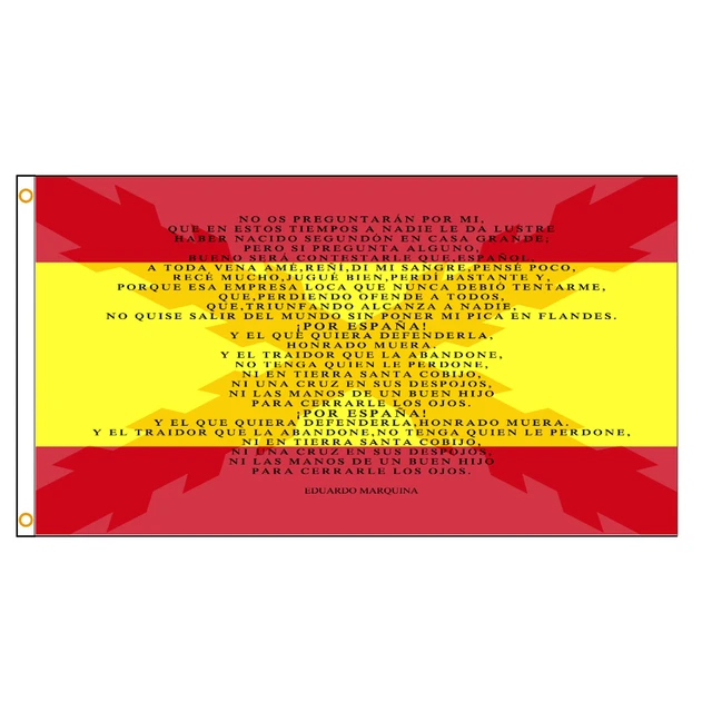 Bandera España con escudo Ejercito de Tierra - Banderas y Soportes