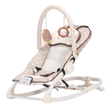 

926 Baby Rocker Cradle Atomize Music Multi-functional Baby to Sleep Useful Product Children Rocking Chair Recliner Portable
