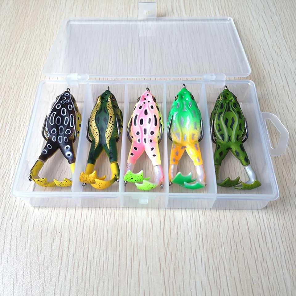 WALK-FISH-9cm-13-7g-Silicone-Wobblers-Frog-Fishing-Lures-Softbait-Double-Propeller-Jigging-Frog-Lure (5)