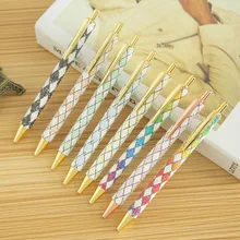 

Manufacturer Wholesale GIFT Metal Business Pen Multi-color Creative Gift Pen 50 PCS Shiny Metal Ball Pen Kawaii School Supplies