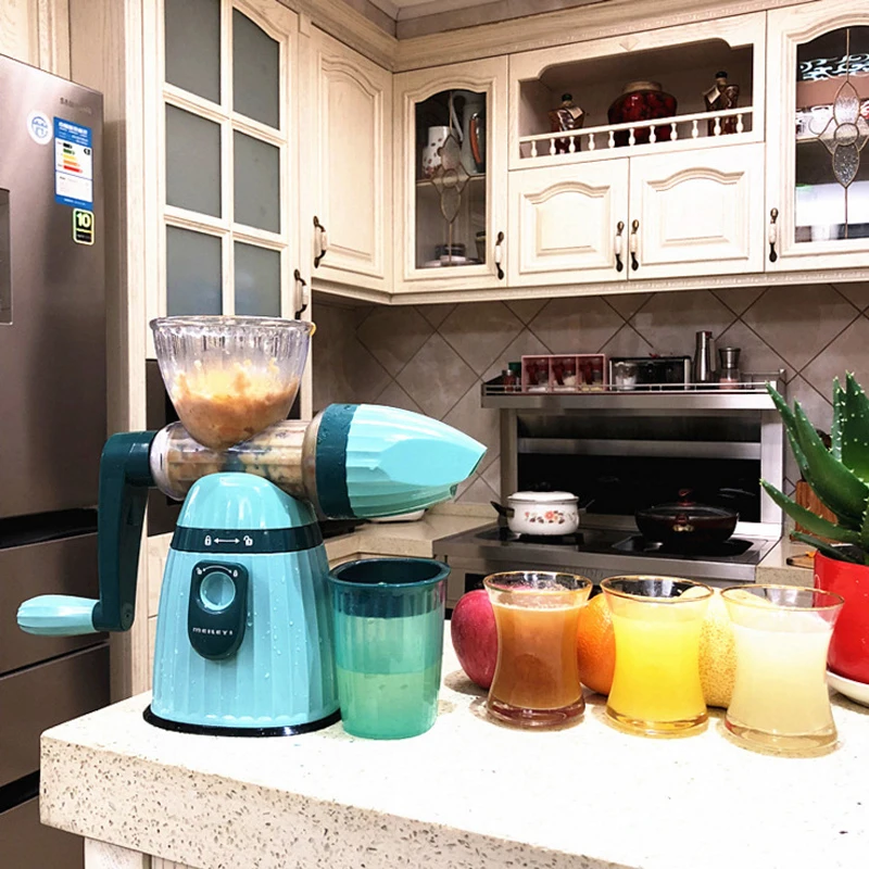  Multifunction Portable DIY Manual Juicer Fresh Apple Orange wheatgrass juicer Machine Health Kitche - 4000130376916