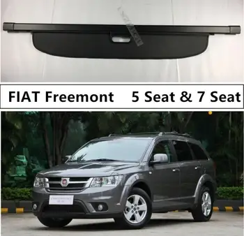 

Car Rear Trunk Security Shield Cargo Cover For FIAT Freemont 5 Seat & 7 Seat 2012-2019 High Qualit Auto Accessories