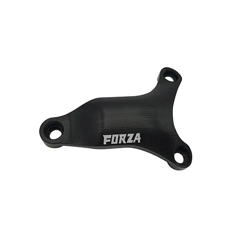 SEMSPEED мотоцикла с ЧПУ с логотипом FORZA решетка радиатора Гриль Крышка Защитная крышка для Honda Forza 300 Forza 250 - Цвет: Черный