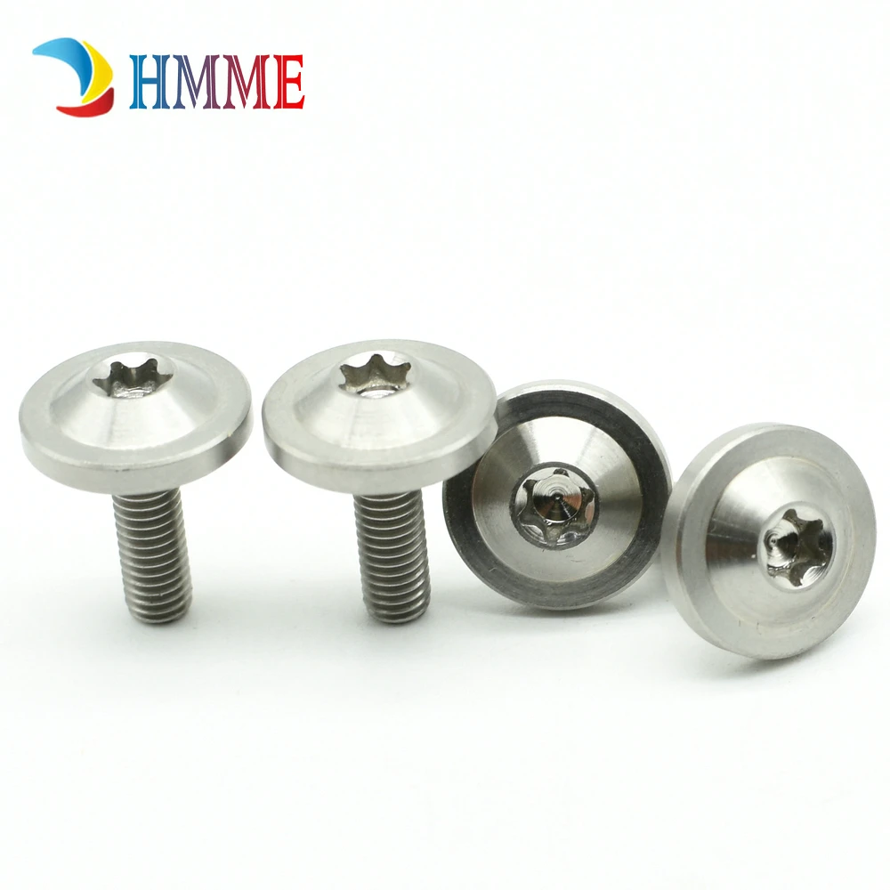 Screw Fastener GR5 2//6//10pcs M8 x 75mm Titanium Ti Bolt Flange Head 10mm Hex