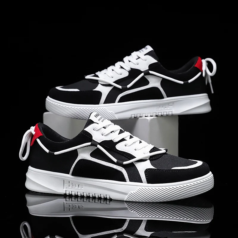 

2020 Harogath New Design Men Casual Shoes Fashion Lace-Up Sneakers Casual Platform Zapatillas Deportiva Men Casual Shoes 39-44