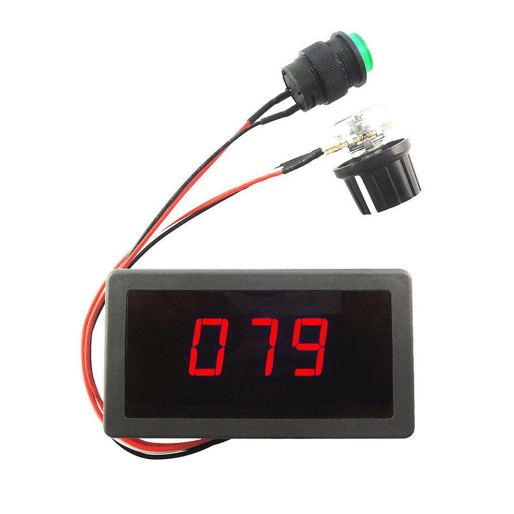 CCM5D DC6V до 30V цифровой мотор регулятор светодиодный Дисплей Скорость контроллер