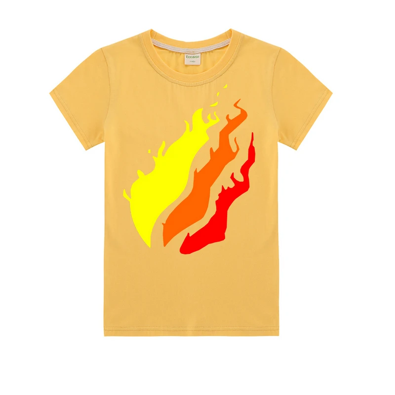T1034Yellow Детская одежда на весну и осень, с рисунками из мультфильмов Prestonplayz Alan Walker для мальчиков и девочек хлопчатобумажный свитер с длинными рукавами, футболка, одежда для детей - Цвет: T1034Yellow