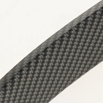 

2x5.5cm/1.5M Fender Flare Wheel Eyebrow Trim Protector Lip Carbon Fiber Color Screws Required