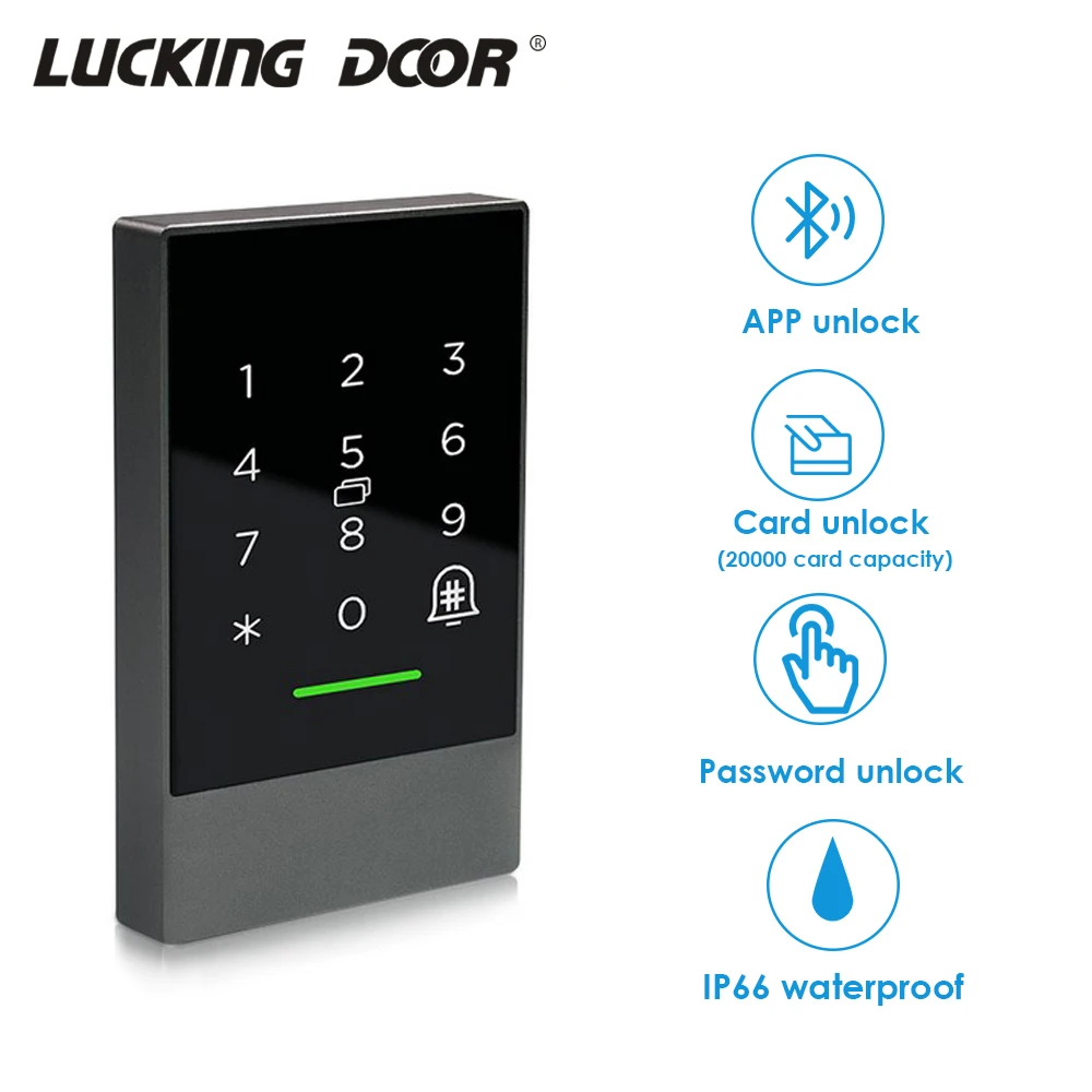 Bluetooth TTlock управление через приложение умная система управления кардридером для
