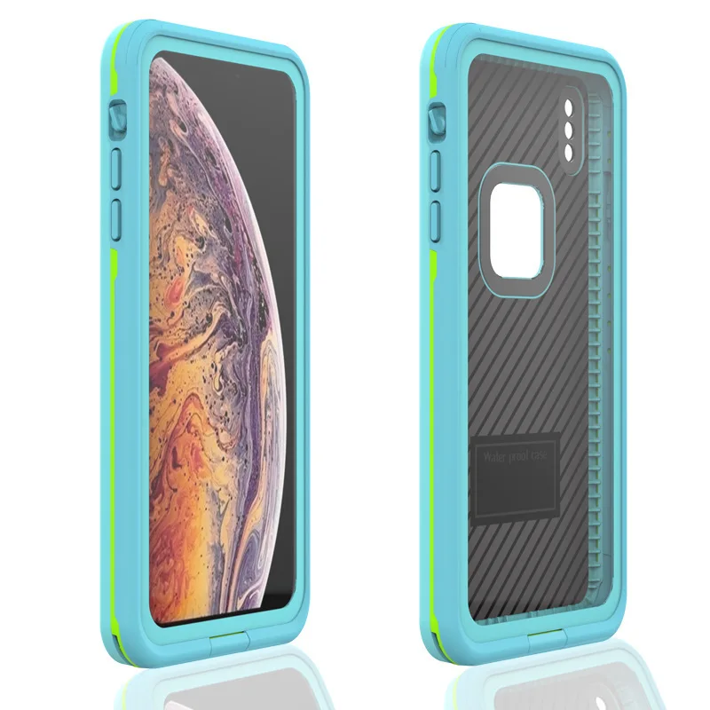 Горячая применимый iPhone MAX водонепроницаемый чехол для телефона 360 градусов водонепроницаемый ударопрочный 6,5 дюймов чехол для телефона