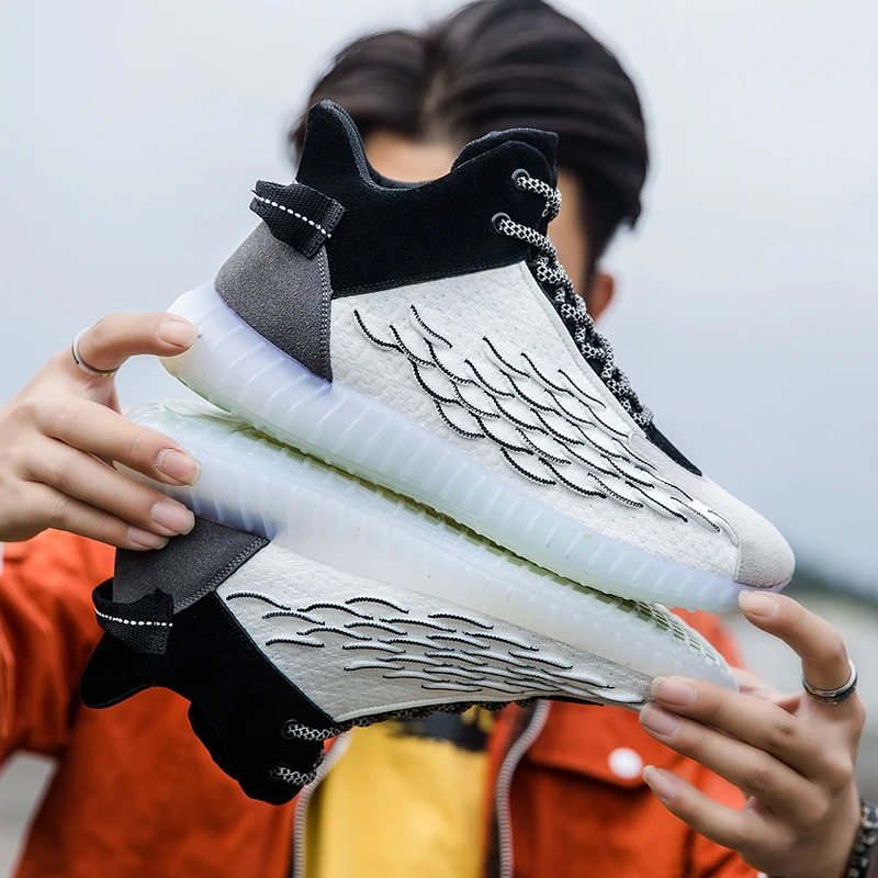Роскошная мужская прогулочная обувь Kanye 350, кроссовки для бега, спортивные кроссовки для улицы, тройной дизайн Kanye West 700, кроссовки