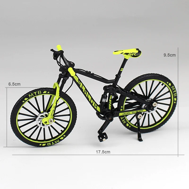 1:10 Scale The New Metal Road Bicycle Model Toys Curved Racing Cycle Cross Mountain Bike Replica Collection Diecast Children Gif