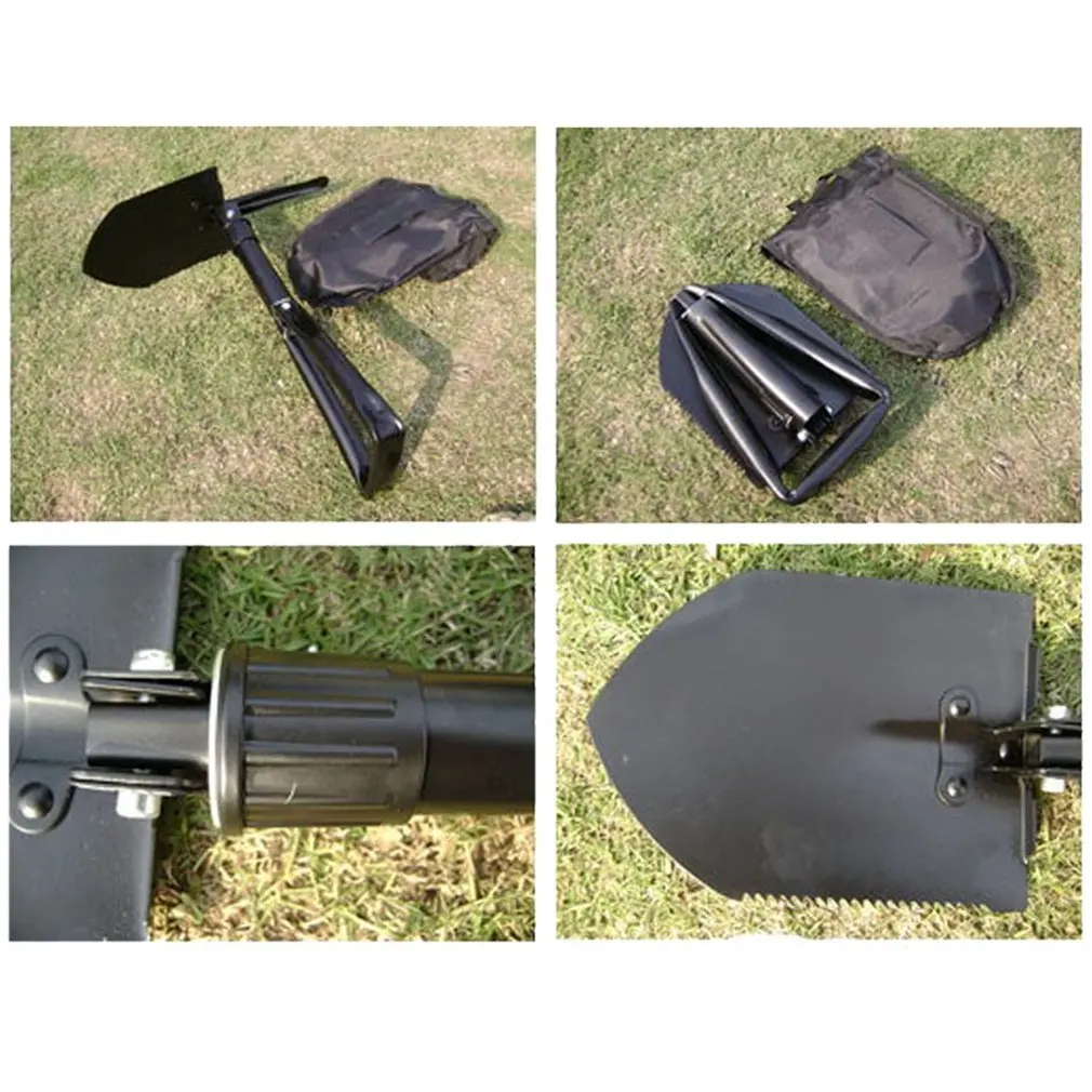 Klappschaufel Iwwerliewe Spade Trowel Schaufel Portable Gaart Camping Outdoor Hand Tool_voghion.com