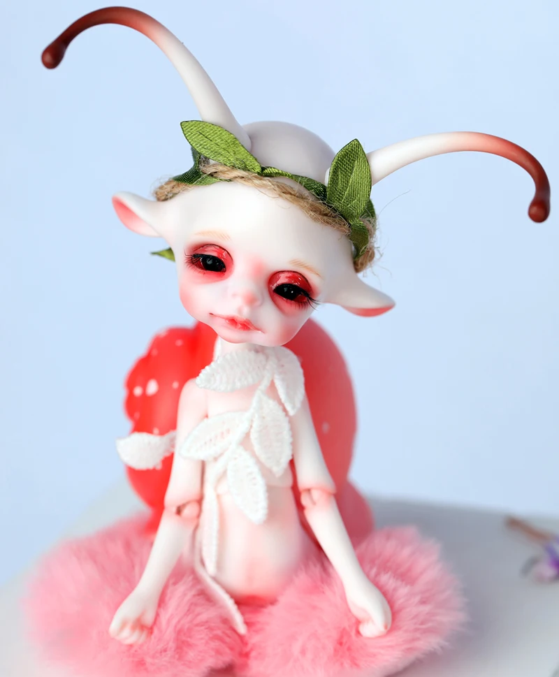 1/8 Обнаженная BJD кукла мини милый питомец Улитка BJD/SD смола фигурка кукла модель игрушка подарок. В комплект не входит одежда, обувь, парик A0118chateauLarry