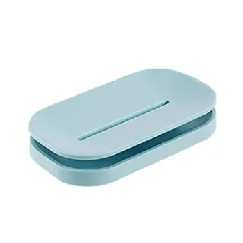 

3 Pcs Soap Dish with Drainage Removable Container for Easy Cleaning Soap Dishes
