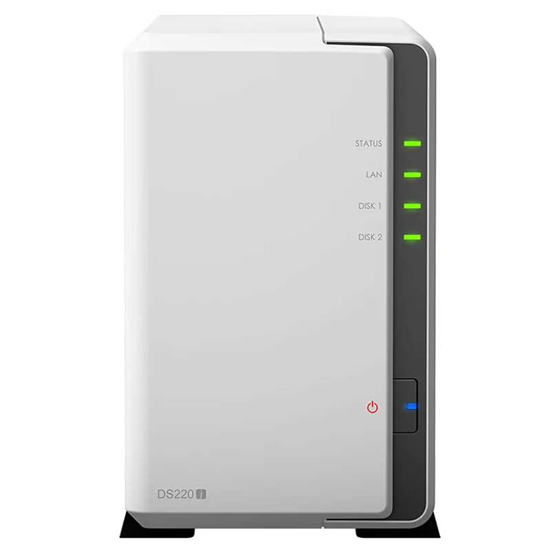 Synology Disk Station DS220j 2 Bay NAS бесдисковый Nas сервер NFS облачное хранилище для сети года