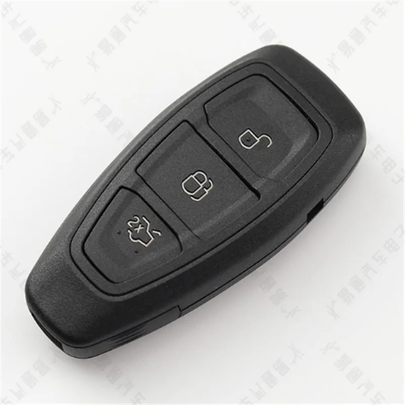 Key Case Car Key Shell Key Shell DAKATU 3 Button Smart Remote Key Shell with Insert Blade Replacement Refit Key Shell For Ford Mondeo Fiesta Focus Titanium C-Max