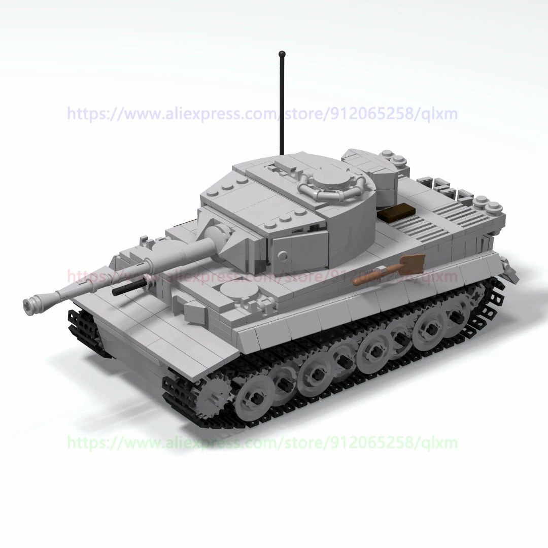 Конструктор Tiger тяжелый танк военная серия игрушка Pz.kpfw VI I сборные детали