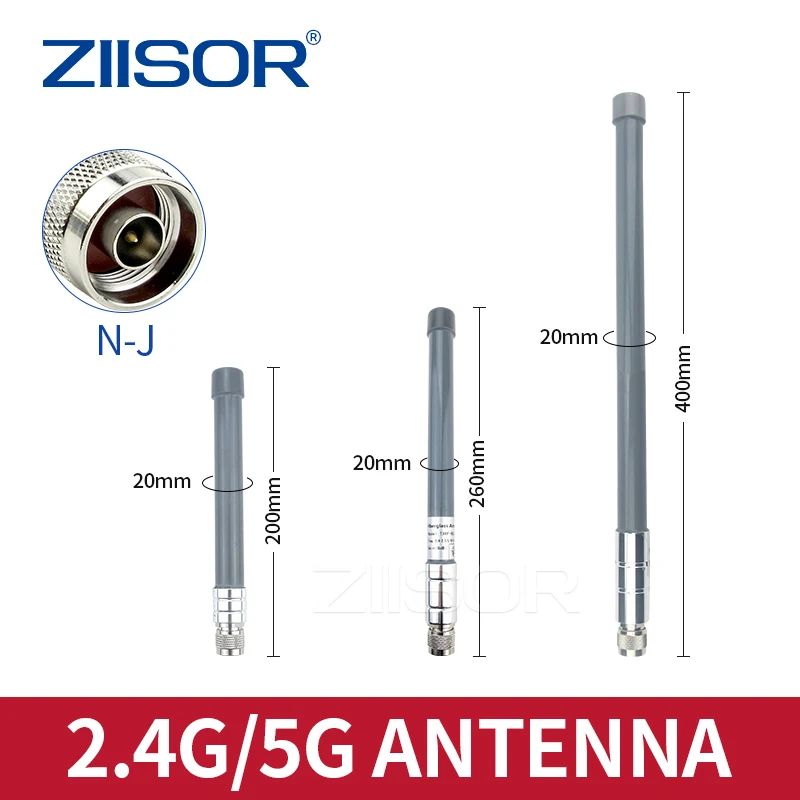 Outdoor 2.4 Ghz 5.8Ghz Antenna Wifi A Lungo Raggio Dual Band N Maschio Sma Antenne In Fibra Di Vetro 5G Extender Wifi Per Hotspot 2.4 Ghz