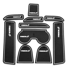 03-15 абзац Mazda 6 ворота Слот Pad Coaster ремонт полка для мелочей Pad внутренняя отделка только противоскользящая Пылезащитная накладка