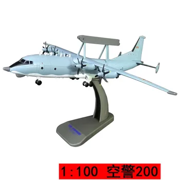 

Diecast Scale 1:100 Air Political 200 Early Warning Airplane Model Simulation Alloy Kj200 Aircraft Fighter Model Military Toys