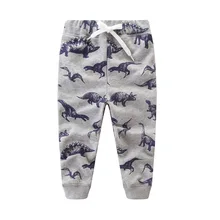 Г. Весенне-осенние детские брюки в европейском и американском стиле с принтом героев мультфильмов детская одежда средних и малых размеров от производителя Крос