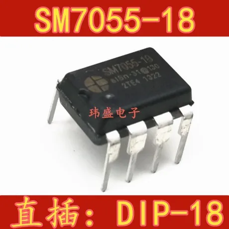 10 шт./лот SM7055 SM7055-18 DIP-8 Высокое качество
