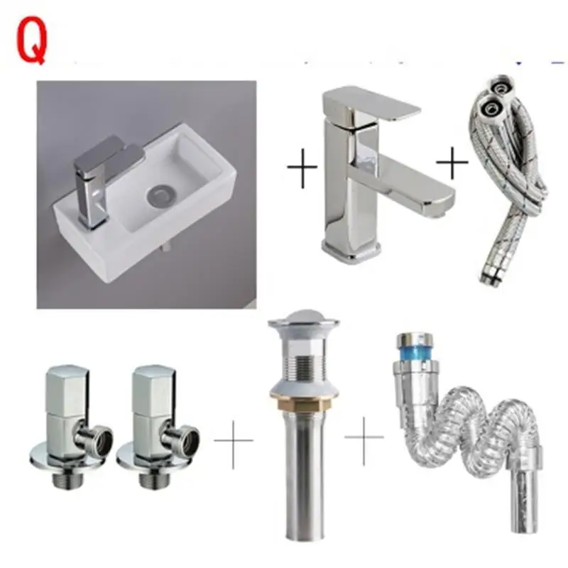 Waschbecken Para Pia Black Fregadero Salle De Bain Lavabo Bagno чаша Wastafel Evier Cuba Banheiro Ванная раковина умывальник - Цвет: Version X