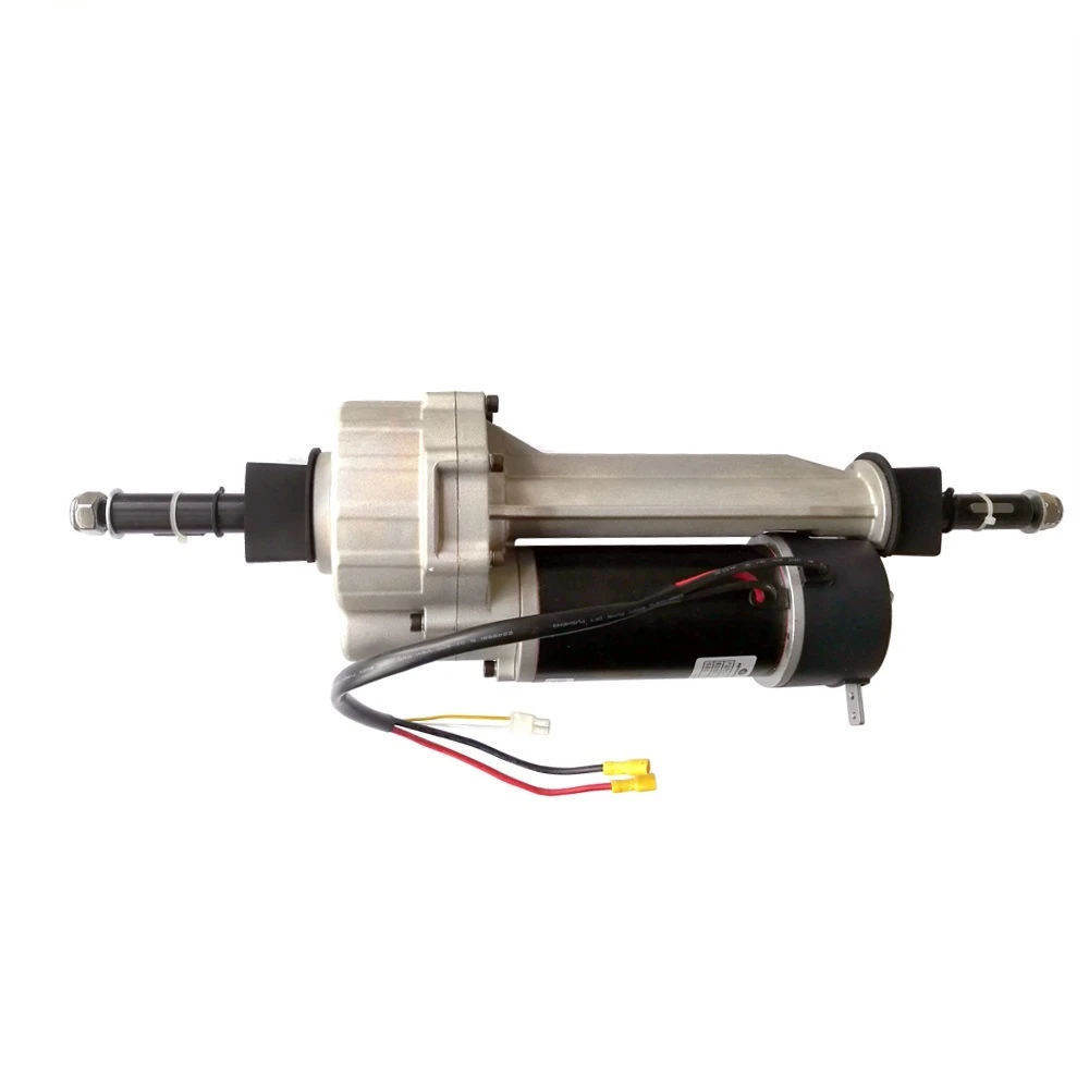 24v 250w Small Electric Motor Rear Axle Differential For 4 Wheel Drive