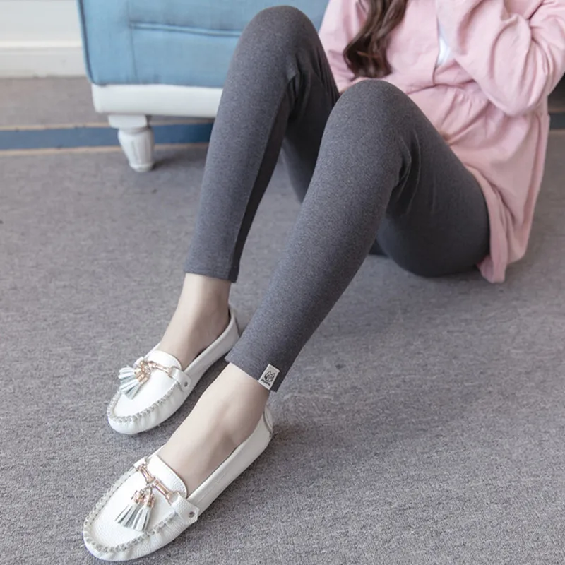 

Photo Shoot Spring And Autumn New Products Leggings for Pregnant Woman Kitty Couture High-waisted Regulation Pregnant Women Pant