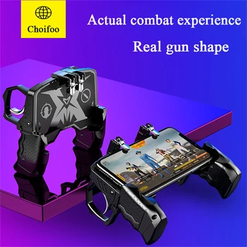 

Button Triggers Equipment for Cell Phone Dzhostik PUBG Mobile Joystick Gamepad Mobile Game Controller for IPhone Gaming Gamepads