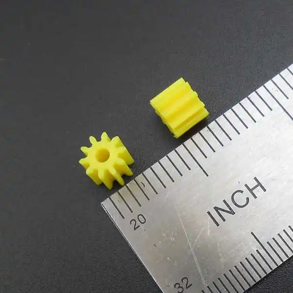 10000 шт. 0,5 Modulus 10 T 0,5 M 10 зубцов Spur gear A 2 мм 1,95 мм синий желтый белый Шестерня s Высота 5 мм диаметр 6 мм 2A* FD151-152-267