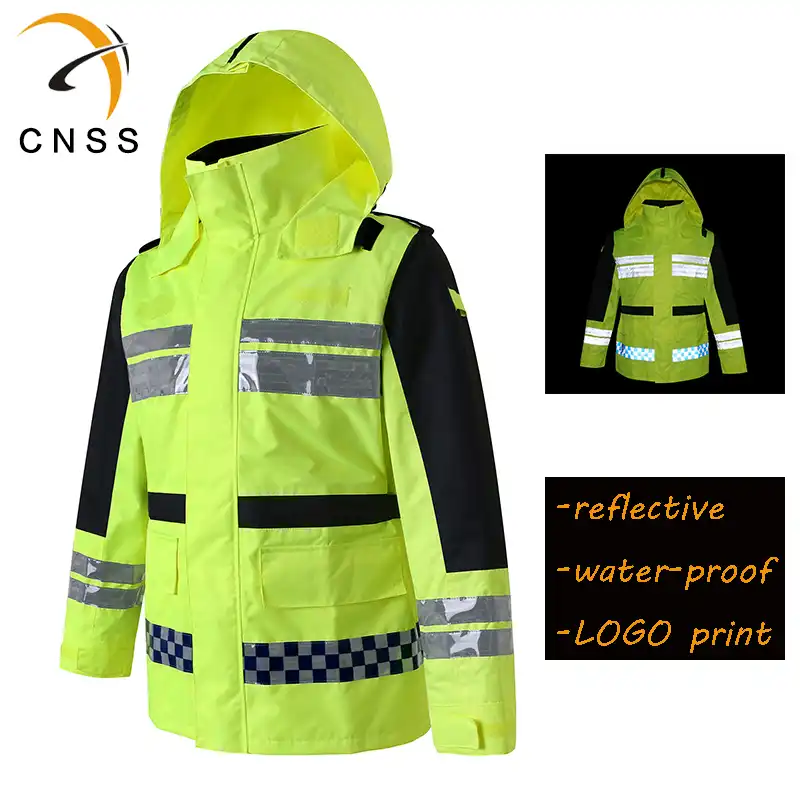 jaqueta fluorescente