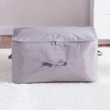

Oxford Quilt Storage Bag Home Clothes Quilt Pillow Blanket Storage Bag Travel Luggage Organizer Dampproof Sorting Bag