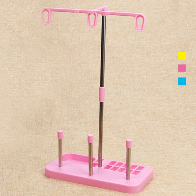 3 Spool Thread Holder Stand for Embroidery And More