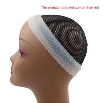 

Silicone Band Fix Transparent Adjustable Elastic Band Lace Grip Hair Band For Lace Wigs Extra Hold Headband Sports Yoga