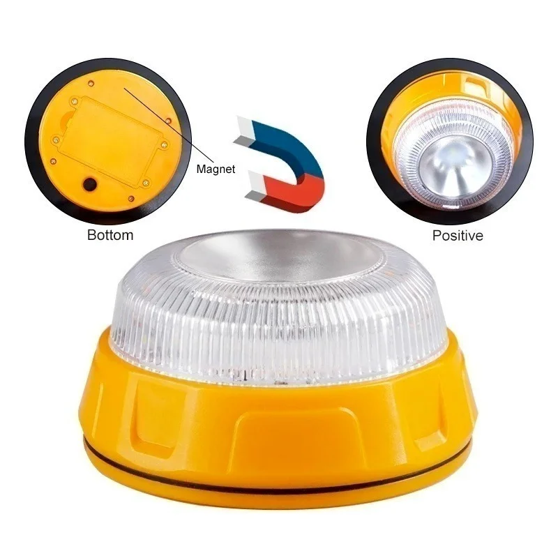Led Emergency Light For Vehicles V16 Ip65 Certified Safety