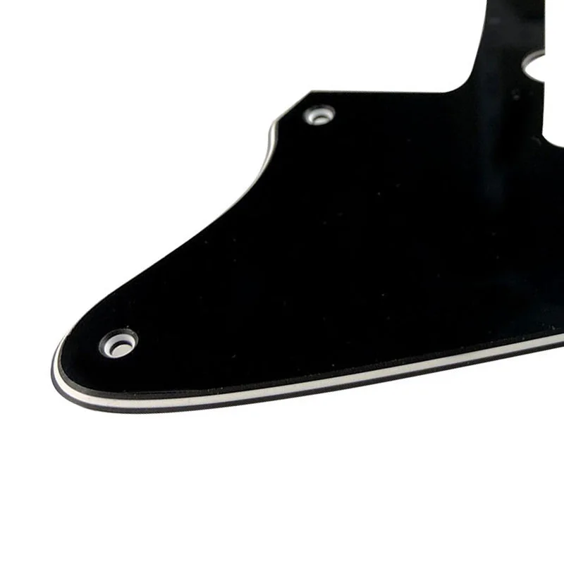 Pleroo Guitar Pickguard for Japan No Upper Controls Jazzmaster Style Guitar Replacement