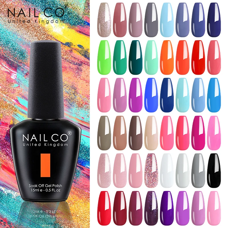 NAILCO-신제품 103 클래식 컬러 바니시, UV LED 젤 매니큐어 하이브리드 래커, 고품질 매니큐어